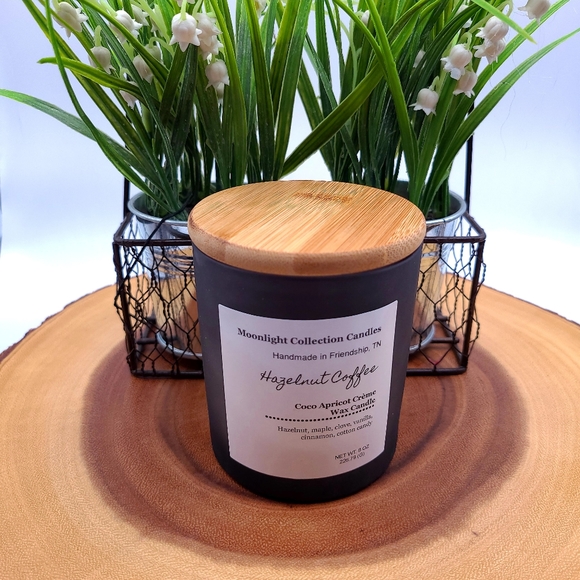 Final Price Homemade Hazelnut Coffee Candle Coco Apricot Wax - Picture 5 of 5